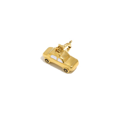 Gold Taxi Charm