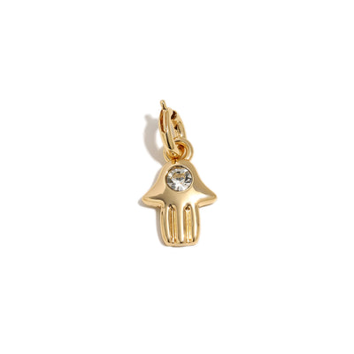 Hamsa Stone Charm