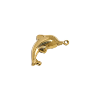 Gold Dolphin Charm