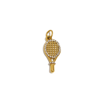 Crystal Tennis Charm
