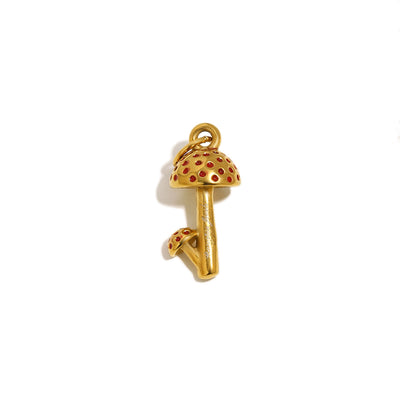 Red Dot Mushroom Charm