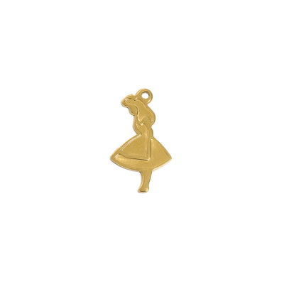 Gold Dancer Charm