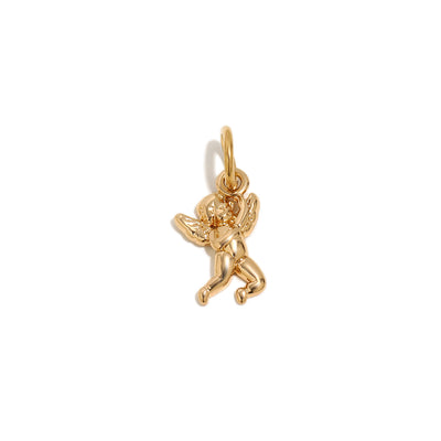 Golden Cherub Charm