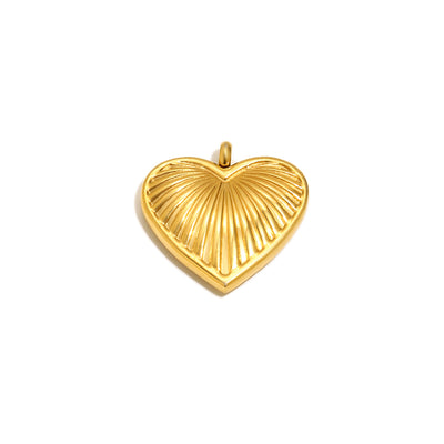 Radiant Heart Charm