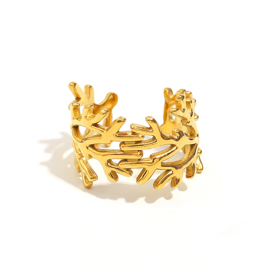 Anaise's Coral Ring