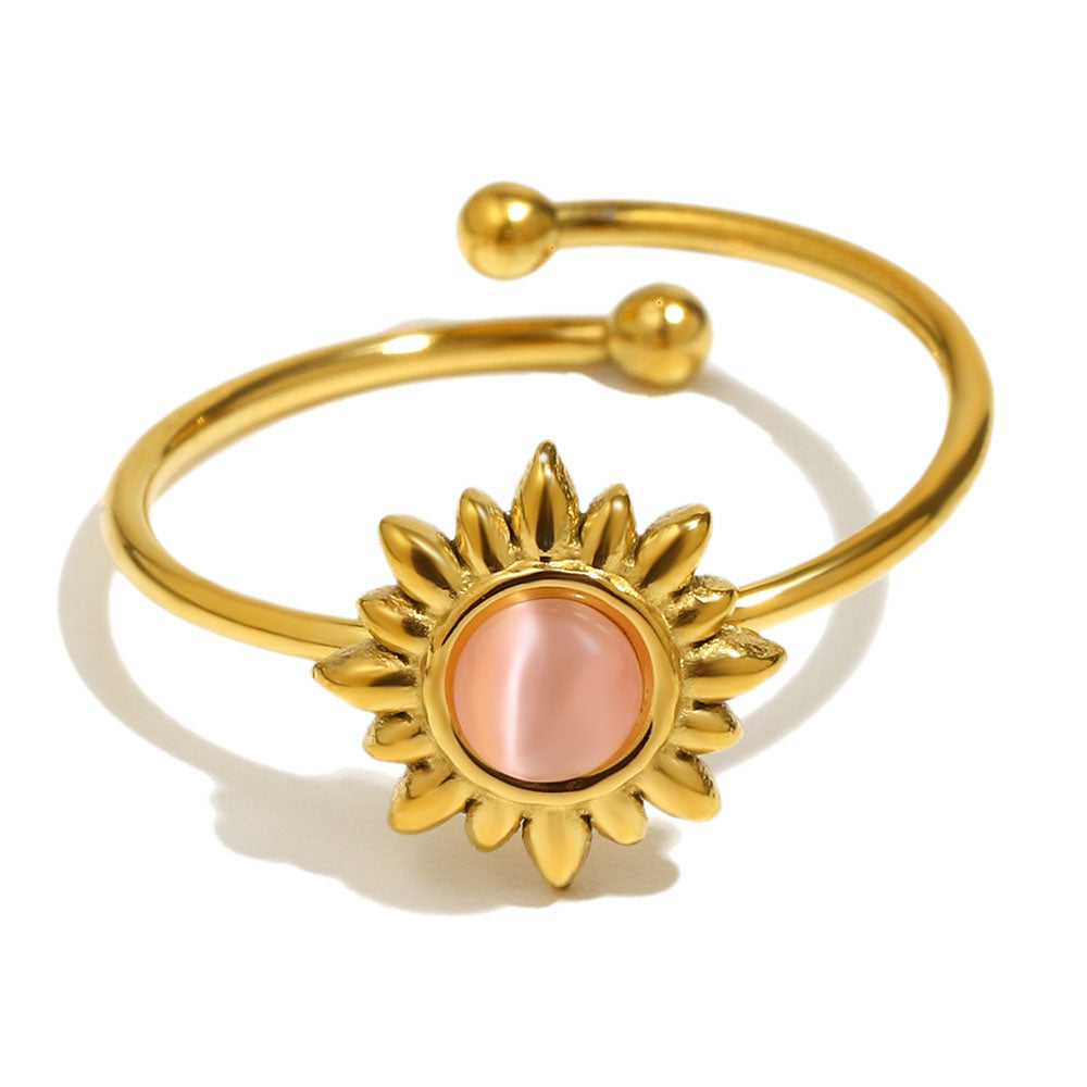 Solara's Sun Ring In Pink