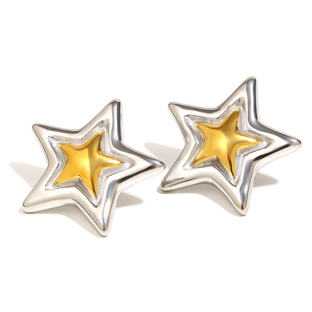 Ellie's Mixed Star Studs