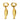 Mira's Fish Earrings In Gold