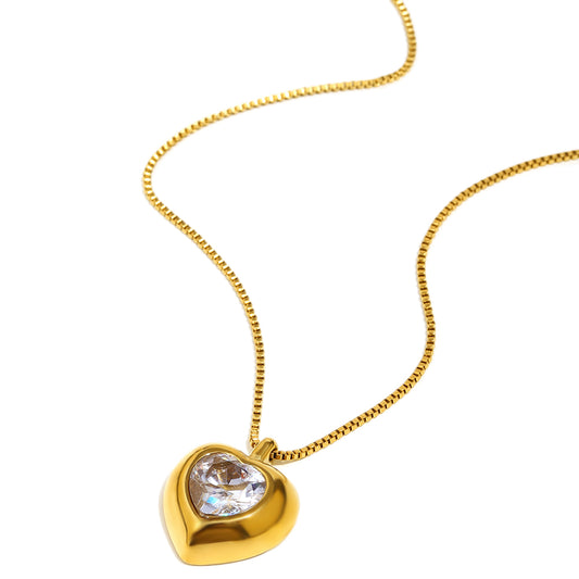 Melina's Heart Necklace