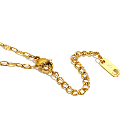 Amelie's Pearl Necklace In Sky Blue