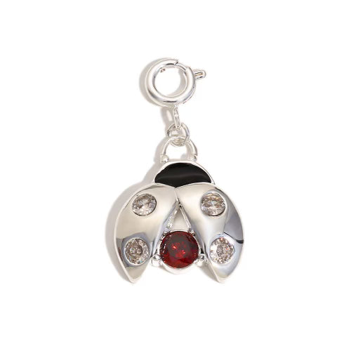 the Ladybug Charm in silver