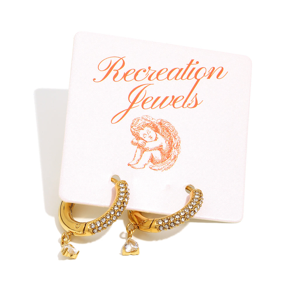 Ramona's Gemstone Huggies