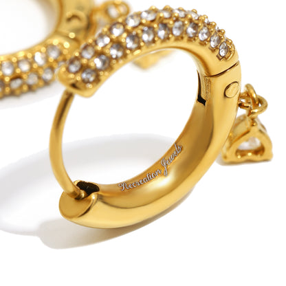 Ramona's Gemstone Huggies