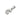 Silver Bubble Letter Charm - C