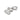 Silver Bubble Letter Charm - Z
