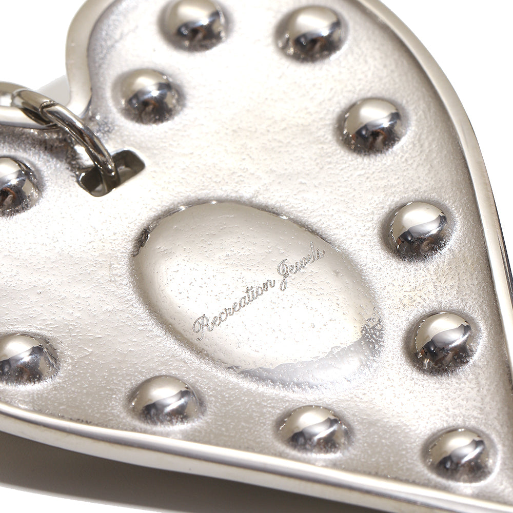Annetta's Heart Pendant In Silver