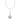 Margot's Heart Necklace in Silver