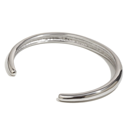 Eloise's Green Star Bangle in Silver