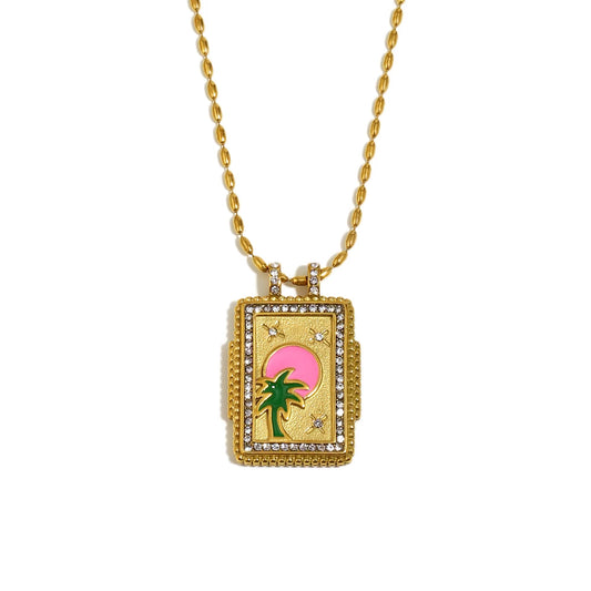 Lydia's Palm Tree Pendant