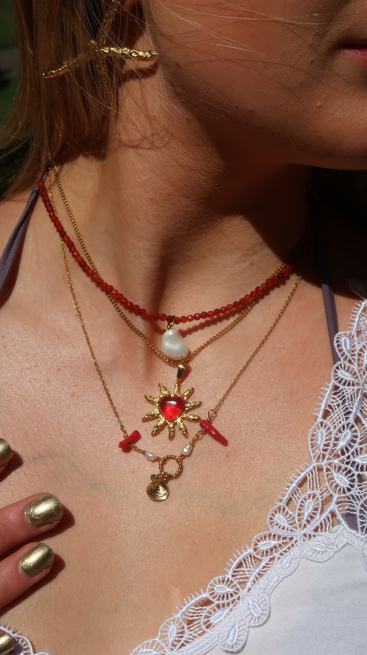 Amorelle's Heart Necklace