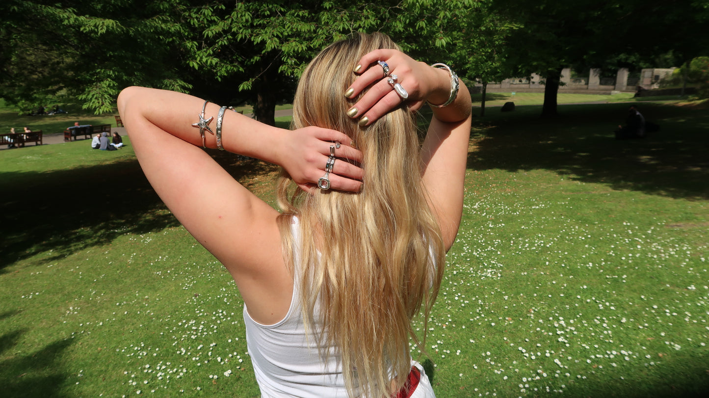 Fifi's Pearl Ring in Silver
