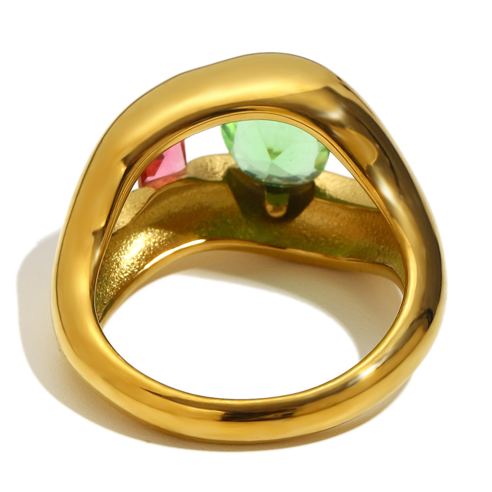 Angelina's gemstone ring