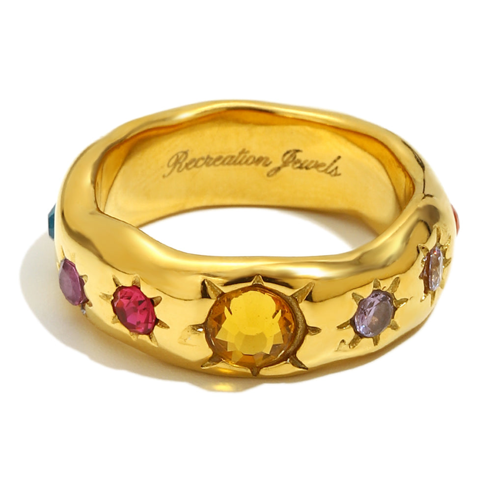 Sylvia's Sunburst Ring