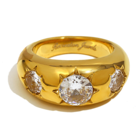 Sophie's White Gemstone Ring