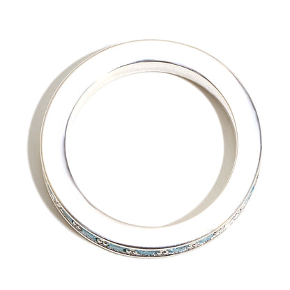 Elise's Blue Ring In Silver