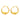 Selene's Moon Hoops In Gold