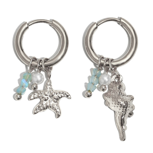 Jess's Seaside Huggies In Silver