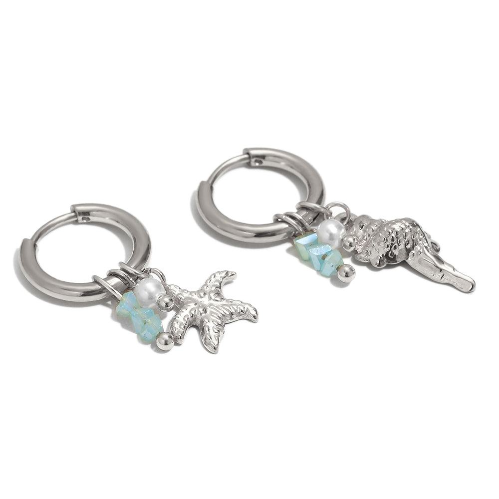 Jess's Seaside Huggies In Silver
