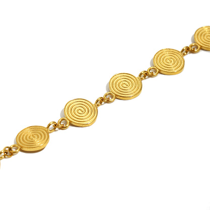 Jemma's Twirl Bracelet In Gold