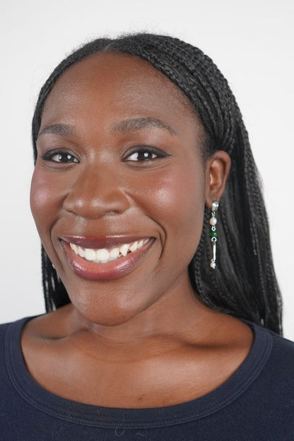 Tahlia's Fish Earrings In Silver