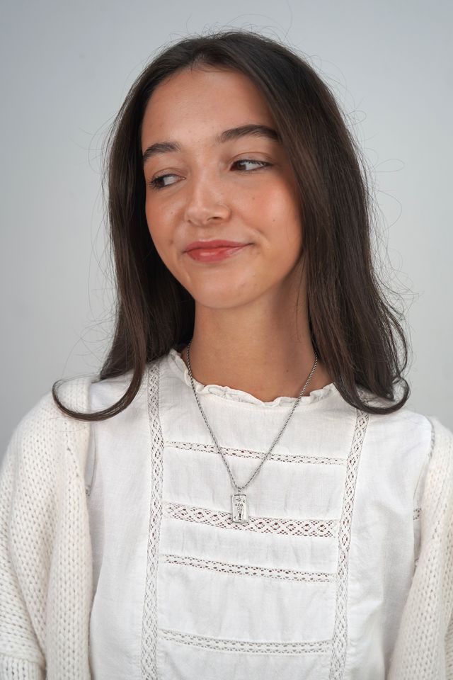 Sanah's Star Necklace In Silver