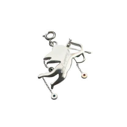 the Cupid Charm In Silver