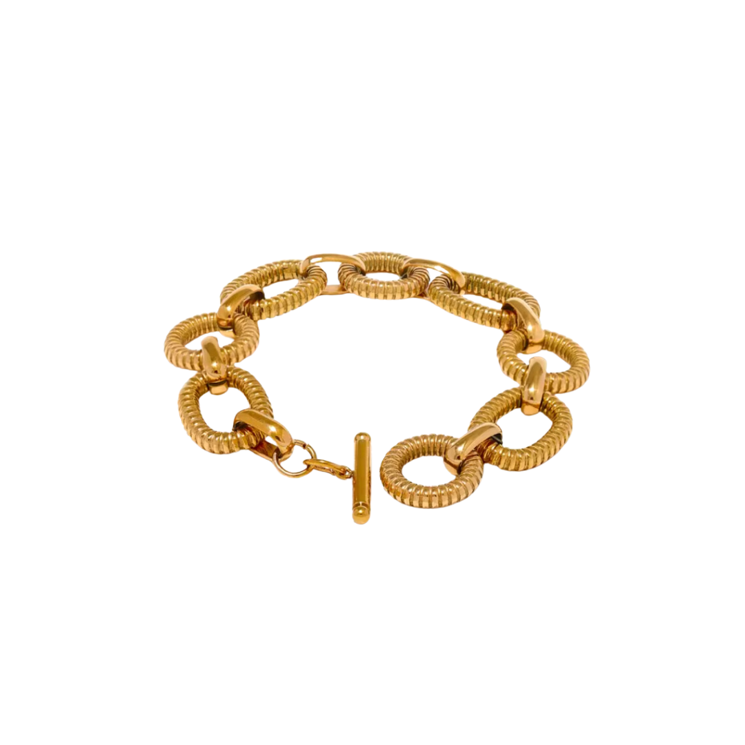 Thea’s gold bracelet