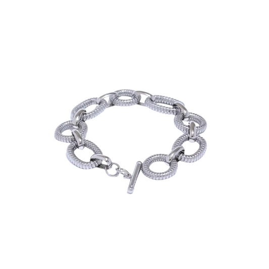 Thea’s silver bracelet