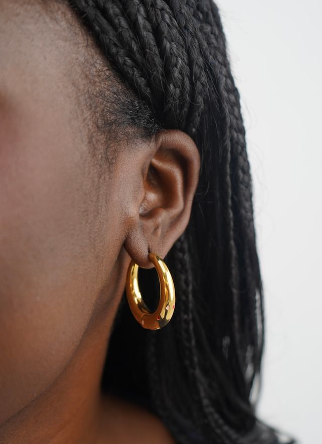 Lolita's Gold Hoops