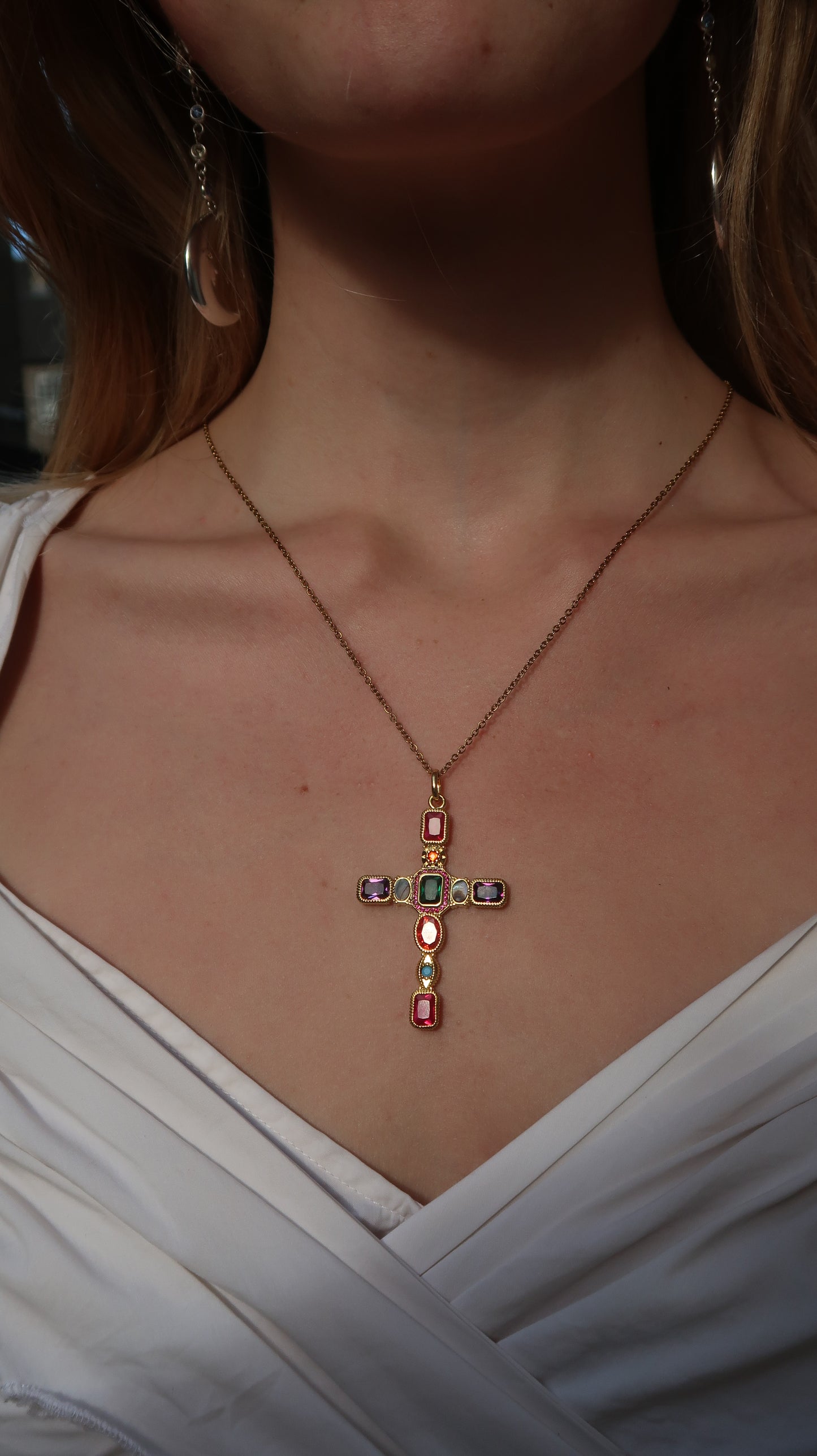 Ranee's colourful cross