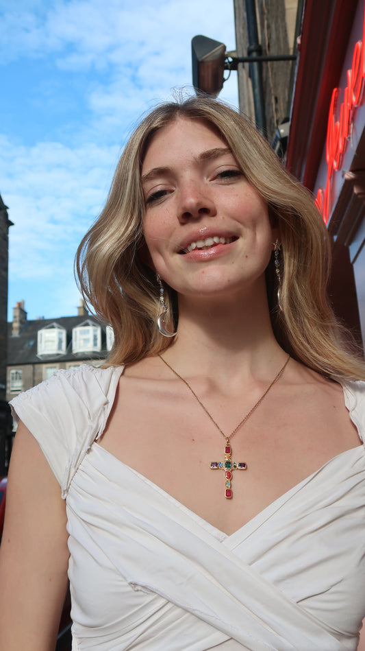 Ranee's colourful cross