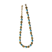 Joy's Blue Gemstone Necklace