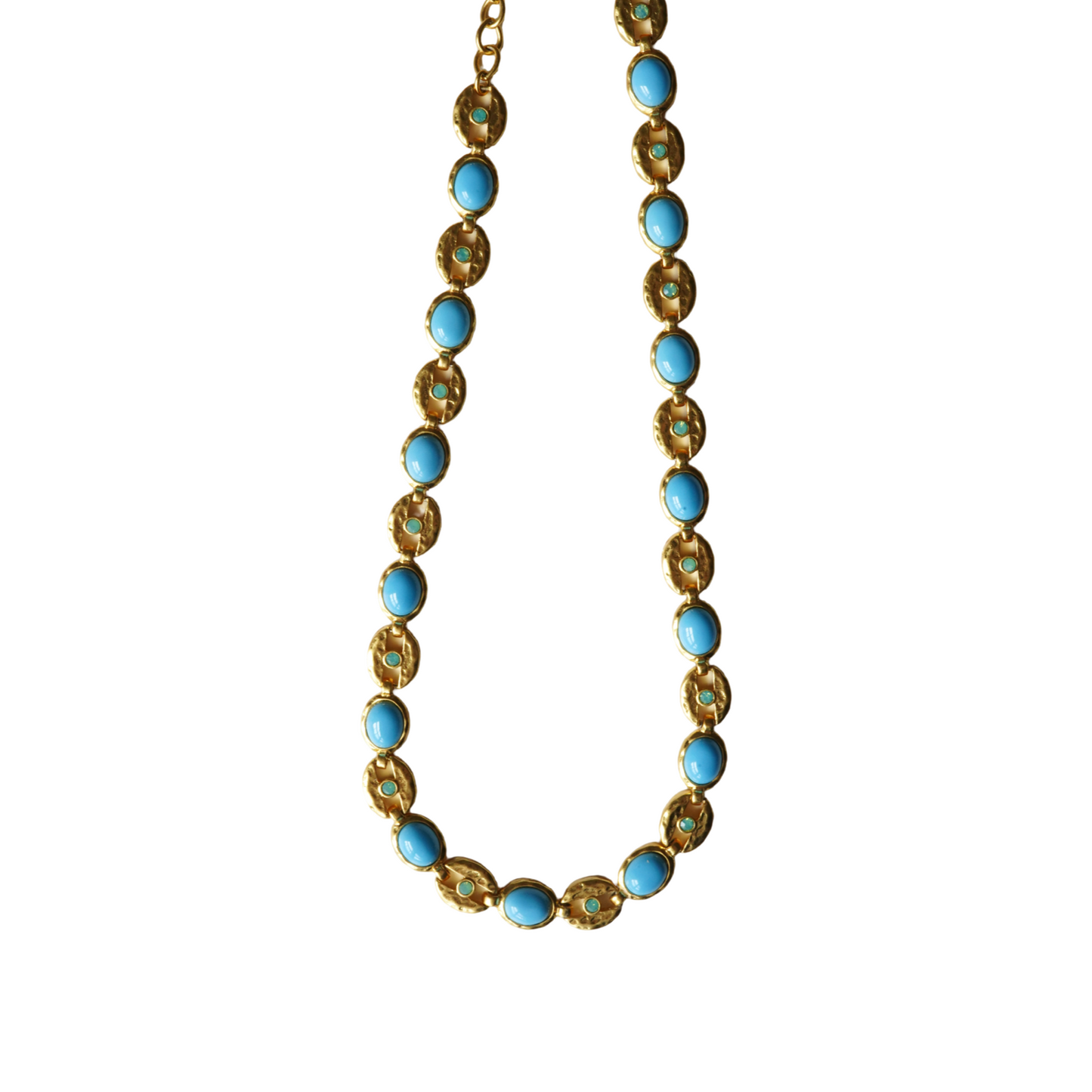 Joy's Blue Gemstone Necklace