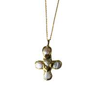 Daisy's cross necklace