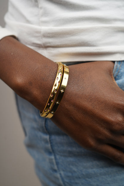 Eloise's Pink Star Bangle