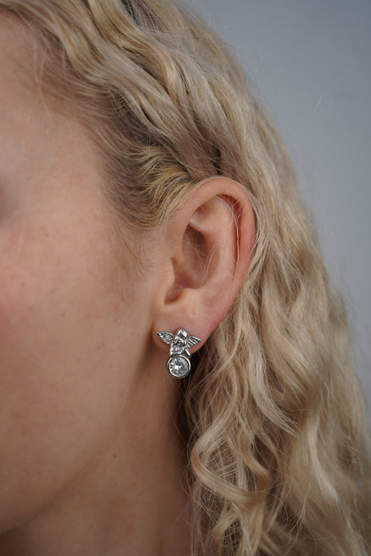 Pip's Cupid Earring In Silver