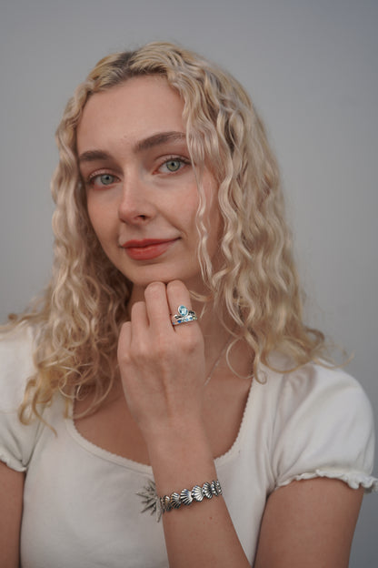 Paloma ring in silver