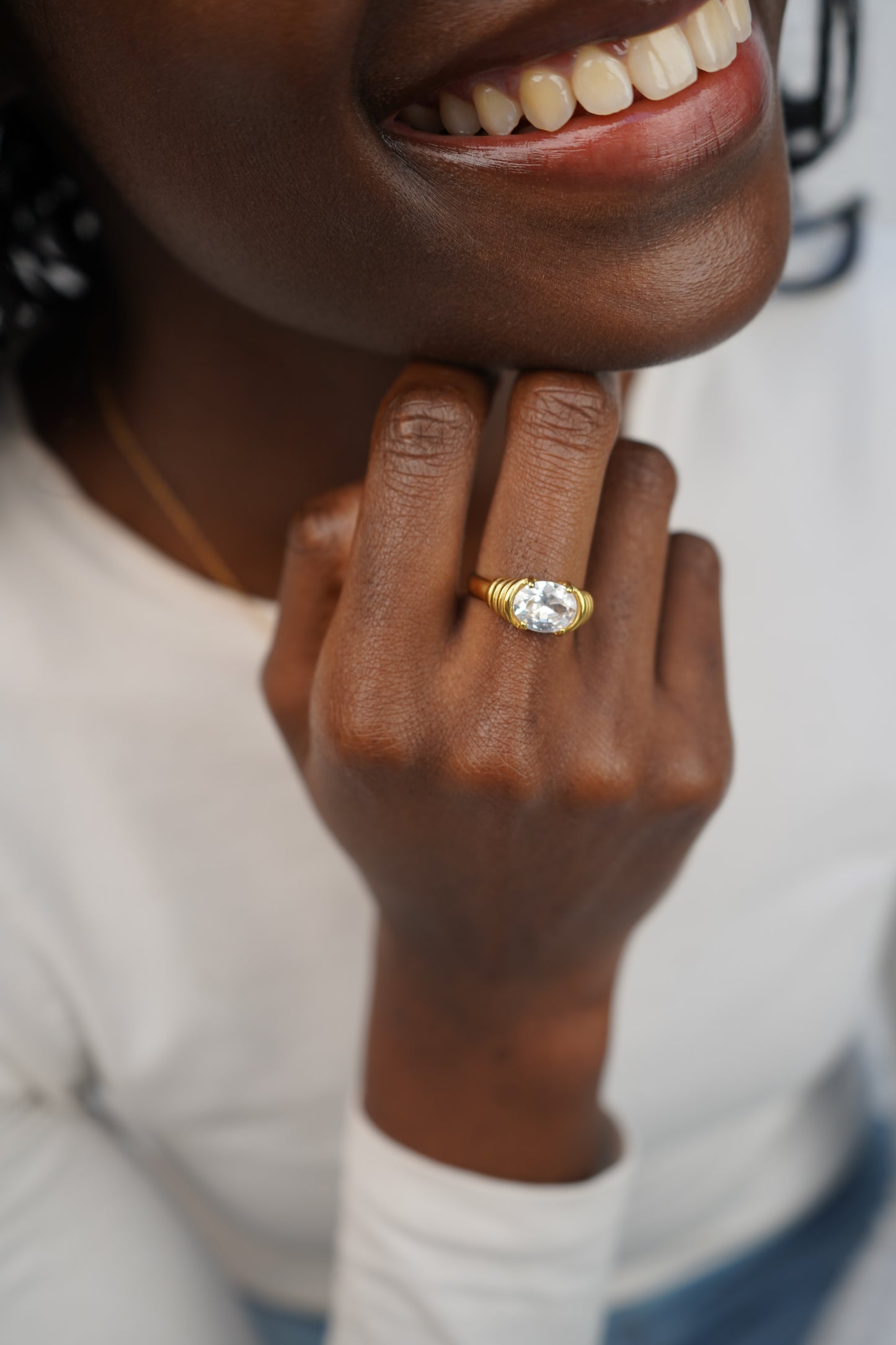 Audrey's Crystal Ring