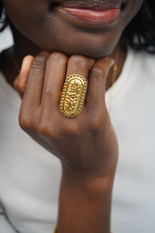 Cassia's Flower Ring