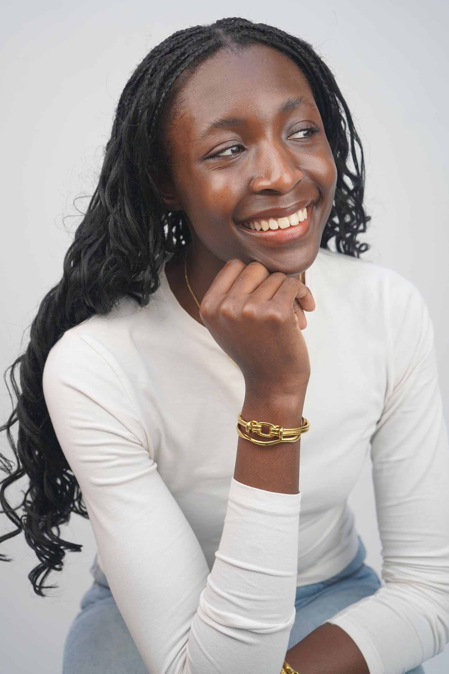 Amelia's Gold Bangle